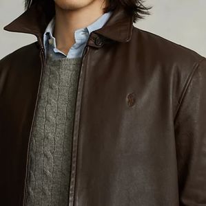 Polo Ralph Lauren Lambskin Leather Jacket